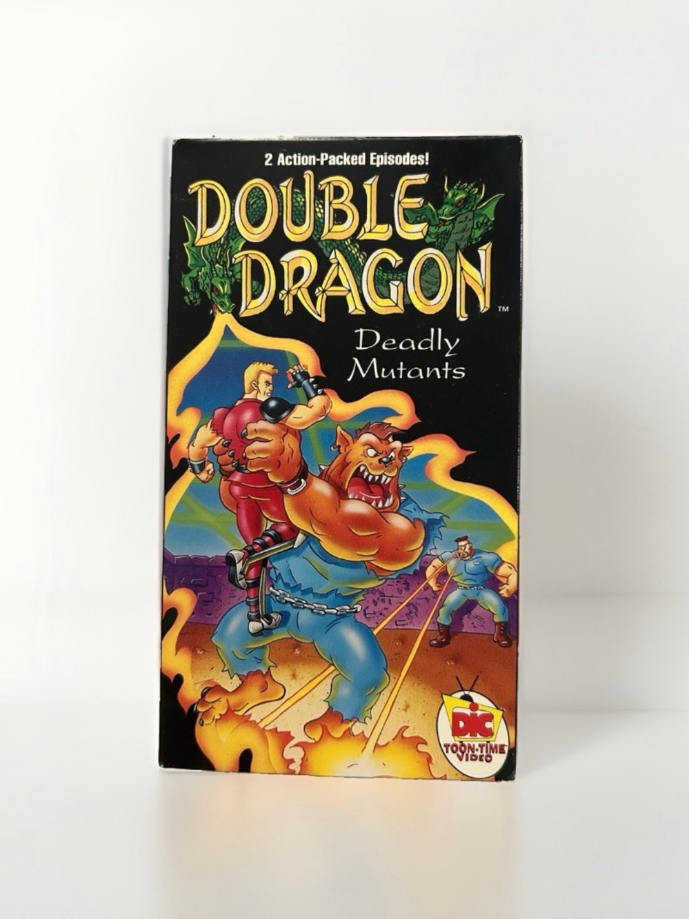 Double Dragon - Deadly Mutants(VHS 1992) & Captain Planet Deadly Glow (VHS 1991)